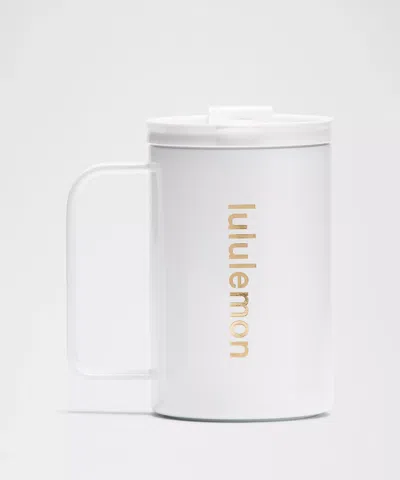 Lululemon Insulated Mug 12oz Shine In White