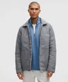 Lululemon Insulated Utility Shirt Jacket In Gray