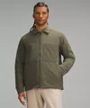 Lululemon Insulated Utility Shirt Jacket In Green