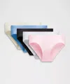 Lululemon Invisiwear Mid-rise Bikini Underwear