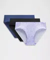 Lululemon Invisiwear Mid-rise Bikini Underwear