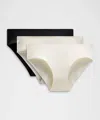 Lululemon Invisiwear Mid-rise Bikini Underwear