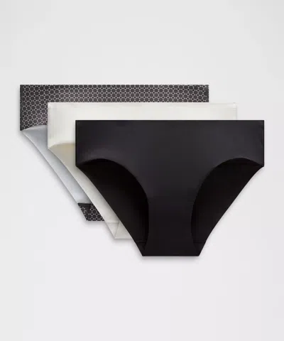 Lululemon Invisiwear Mid-rise Bikini Underwear 3 Pack