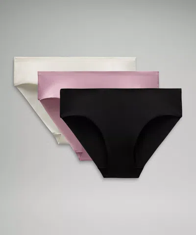 Lululemon Invisiwear Mid-rise Bikini Underwear 3 Pack