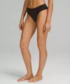 Lululemon Invisiwear Mid-rise Bikini Underwear In French Press