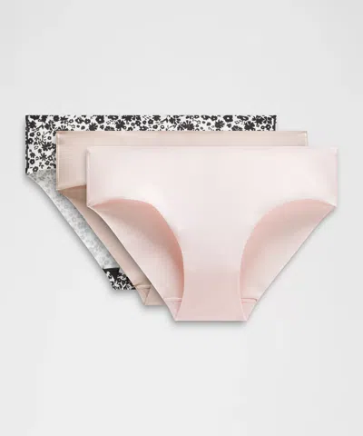 Lululemon Invisiwear Mid-rise Bikini Underwear In Multi