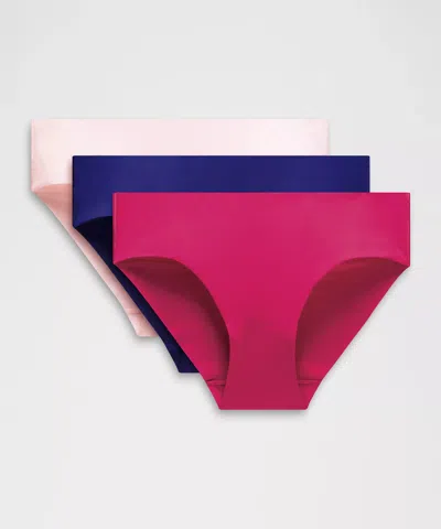 Lululemon Invisiwear Mid-rise Bikini Underwear In Multi