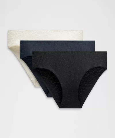 Lululemon Invisiwear Mid-rise Bikini Underwear Performance Lace