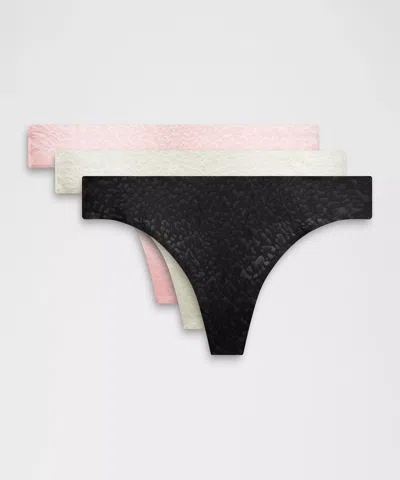 Lululemon Invisiwear Mid-rise Thong Underwear  Performance Lace