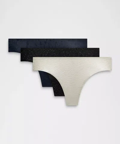 Lululemon Invisiwear Mid-rise Thong Underwear  Performance Lace