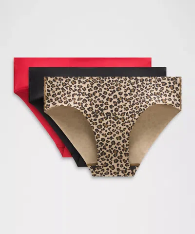 Lululemon Invisiwear Mid-rise Bikini Underwear In Multi