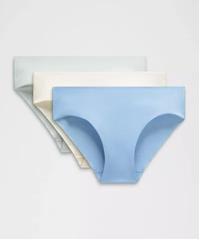 Lululemon Invisiwear Mid-rise Bikini Underwear In Multi