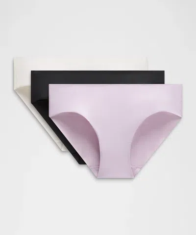 Lululemon Invisiwear Mid-rise Bikini Underwear In Multi