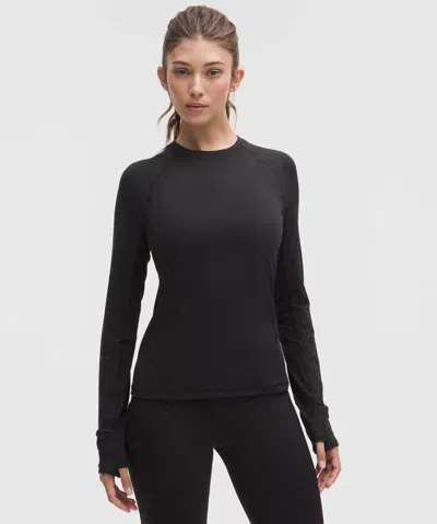 Lululemon It's Rulu Classic-fit Long-sleeve Shirt In Black