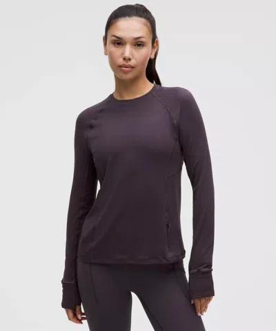 Lululemon It's Rulu Classic-fit Long-sleeve Shirt In Purple