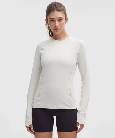 Lululemon It's Rulu Classic-fit Long-sleeve Shirt In White