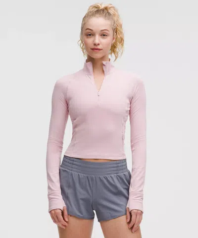 Lululemon It's Rulu Cropped Half Zip