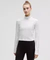 Lululemon It's Rulu Cropped Half Zip Updated