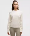 Lululemon It's Rulu Fleece Long-sleeve Shirt In Neutral