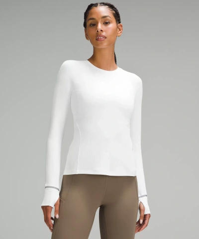 Lululemon It's Rulu Ribbed Long-sleeve Shirt