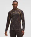 Lululemon Jacquard Tight-fit Long-sleeve Shirt Slnsh Collection
