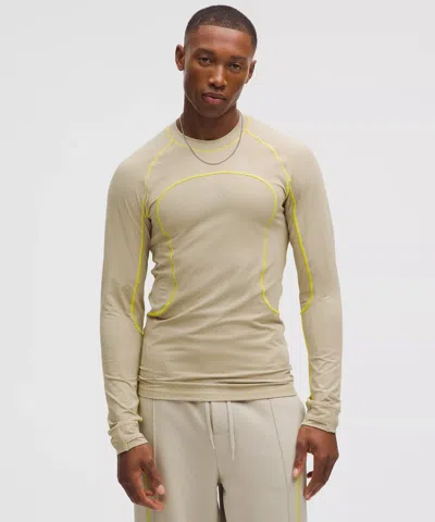 Lululemon Jacquard Tight-fit Long-sleeve Shirt Slnsh Collection