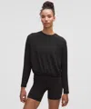 Lululemon Jersey Training Elastic-hem Long-sleeve Shirt