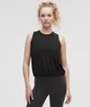 Lululemon Jersey Training Elastic-hem Tank Top