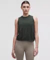 Lululemon Jersey Training Elastic-hem Tank Top