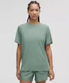 Lululemon Jersey Training Short-sleeve Shirt In Green