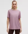 Lululemon Jersey Training Short-sleeve Shirt In Purple
