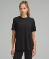 Lululemon Jersey Training Short-sleeve Shirt In Black