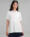 Lululemon Jersey Training Short-sleeve Shirt In White