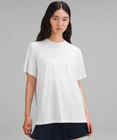Lululemon Jersey Training Short-sleeve Shirt In White