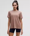 Lululemon Jersey Training Short-sleeve Shirt In Gray