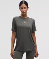 Lululemon Jersey Training Short-sleeve Shirt In Gray