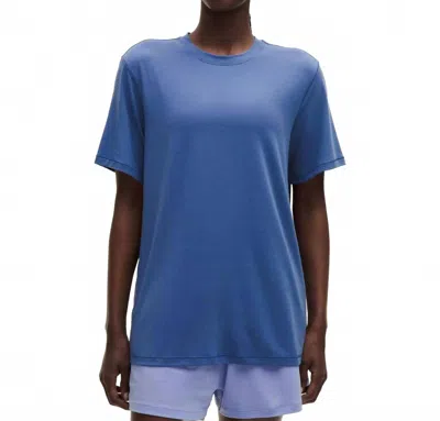 Lululemon Jersey Training Short Sleeve Shirt In Brilliant Blue In Multi
