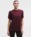Lululemon Jersey Training Short-sleeve Shirt In Brown