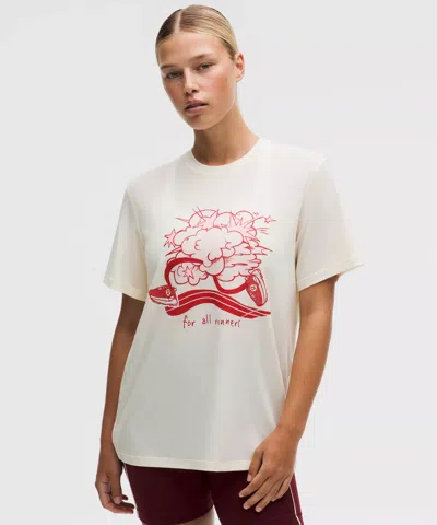 Lululemon Jersey Training Short-sleeve Shirt In White