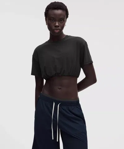 Lululemon Jersey Training Super-cropped T-shirt