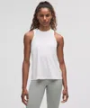 Lululemon Jersey Training Tank Top In White