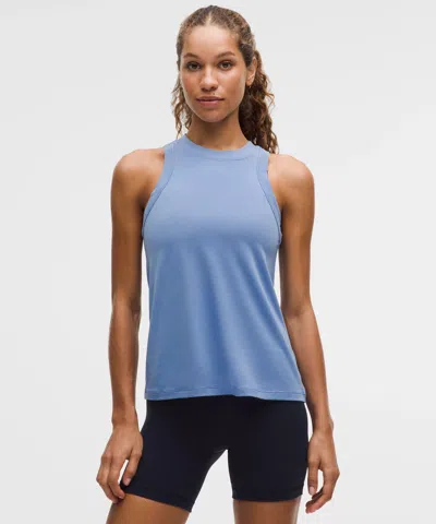 Lululemon Jersey Training Tank Top In Blue
