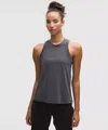 Lululemon Jersey Training Tank Top In Gray