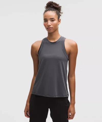 Lululemon Jersey Training Tank Top In Gray