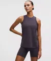 Lululemon Jersey Training Tank Top In Purple