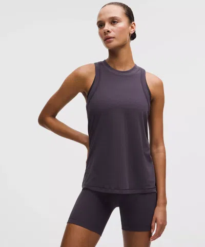 Lululemon Jersey Training Tank Top In Purple