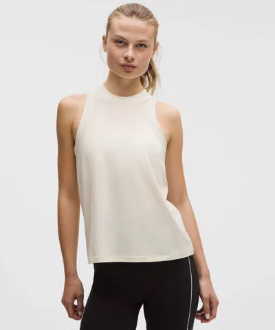 Lululemon Jersey Training Tank Top In White