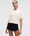 Lululemon Jersey Training V-neck T-shirt In White