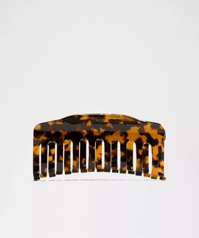 Lululemon Jumbo Claw Clip In Brown