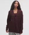Lululemon Knit Button-front Cardigan In Purple